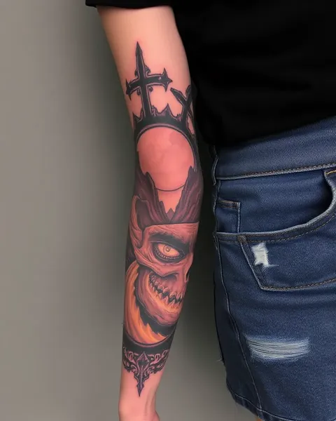 Ideas de tatuaje de manga de infierno para expresión creativa