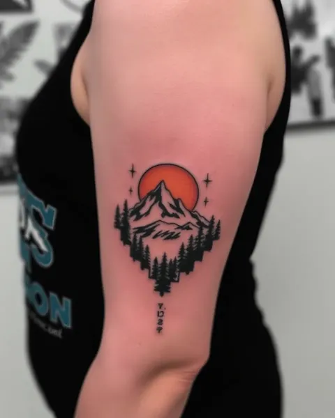 Ideas de tatuaje de montaña para aquellos que aman el outdoors