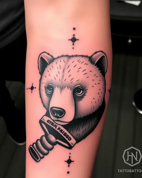 Ideas de tatuaje de oso con significado y simbolismo