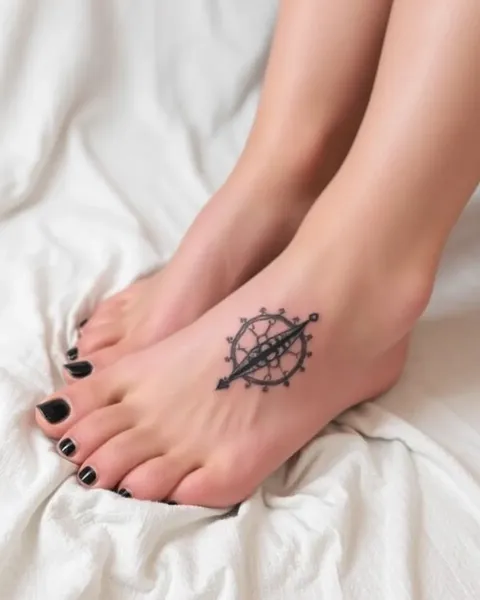 Ideas de tatuaje en el pie para expresión personal