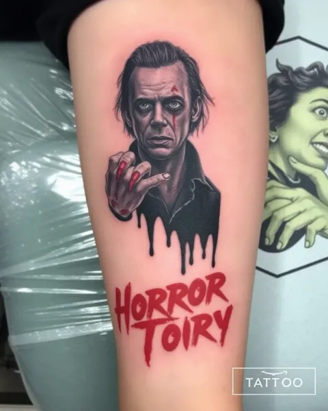 Ideas de tatuaje inspiradas en películas de terror para amantes del terror