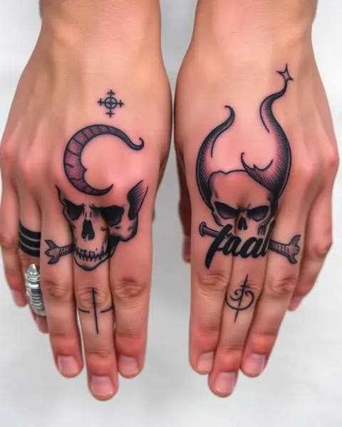 Ideas de tatuaje para nudillos: diseños simples y elegantes