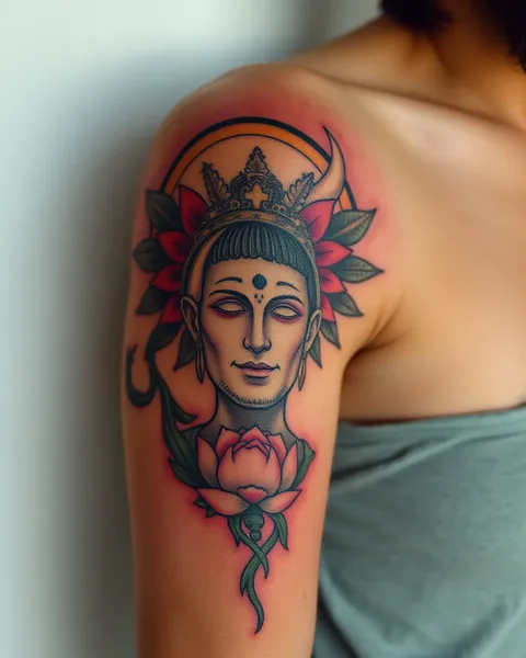 Ideas de tatuajes de Dios para aquellos que buscan orientación y fuerza espiritual