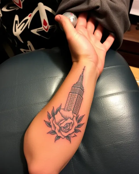 Ideas de tatuajes de Nueva York audaces para almas aventureras