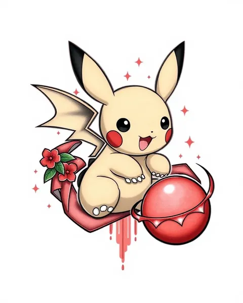 Ideas de tatuajes de Pokémon para principiantes