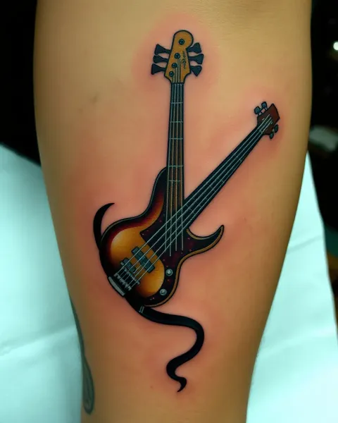 Ideas de tatuajes de bajo para estilo personal único