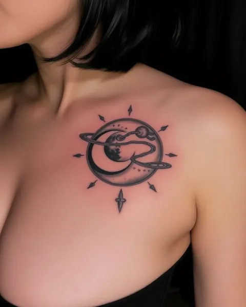 Ideas de tatuajes de ciclo lunar impresionantes para arte corporal