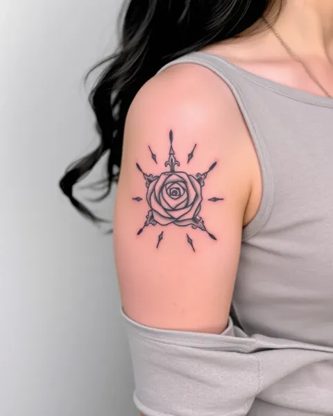 Ideas de tatuajes de hombro de moda para 2023