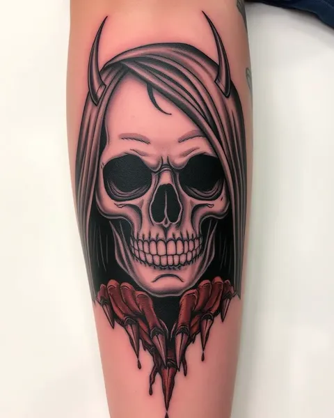 Ideas de tatuajes de horror que te harán gritar