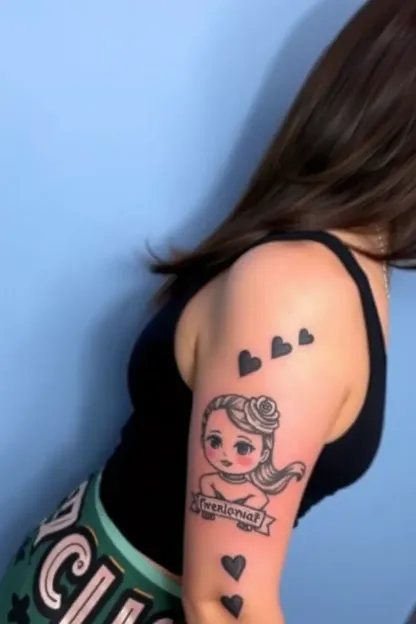 Ideas de tatuajes de manga para niñas jóvenes