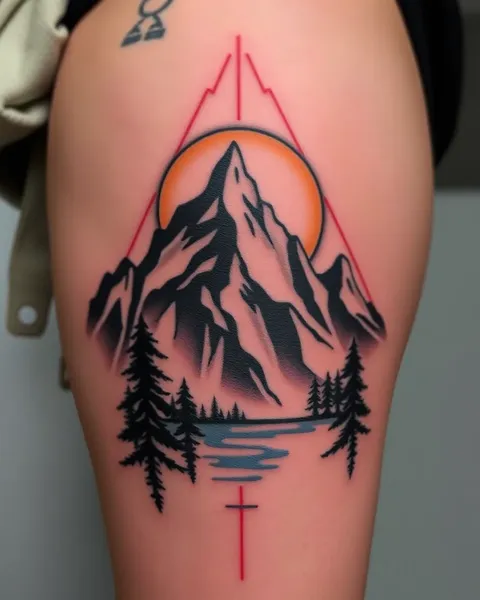 Ideas de tatuajes de montaña para amantes de la naturaleza y aventureros