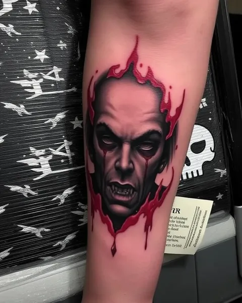 Ideas de tatuajes de película de terror para fans