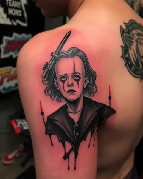 Ideas de tatuajes de películas de terror para los valientes