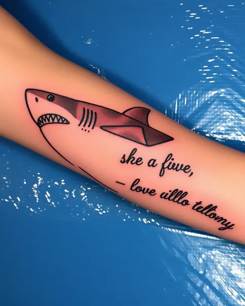 Ideas de tatuajes de tiburón para aquellos que aman el océano