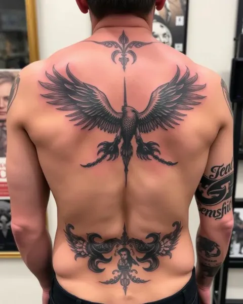 Ideas de tatuajes en la espalda completa para hombres y mujeres