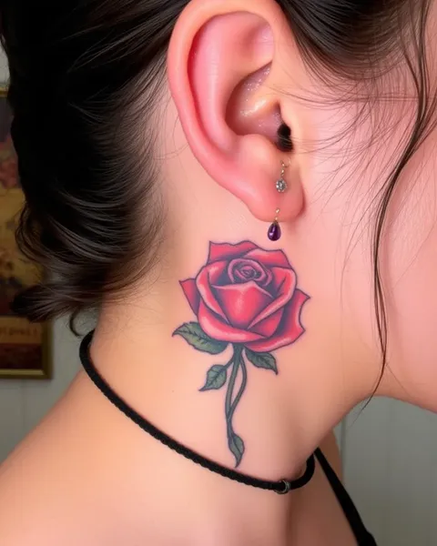 Ideas de tatuajes en la oreja para los valientes y hermosos