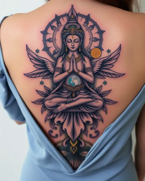 Ideas de tatuajes inspiradas en la espiritualidad para conexión profunda