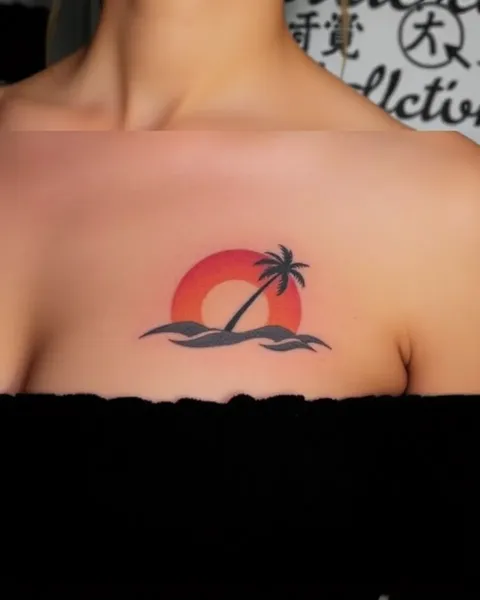 Ideas de tatuajes inspiradores para la playa para el alma