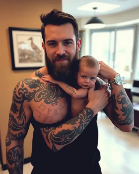 Ideas de tatuajes inspiradores para unir a padre e hijo