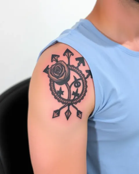 Ideas de tatuajes para el hombro para los valientes y libres