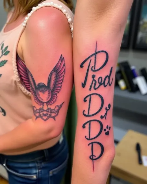 Ideas de tatuajes que los padres pueden obtener con las marcas de nacimiento de sus hijas