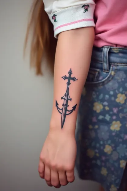 Ideas de tatuajes y diseños en el brazo de la chica