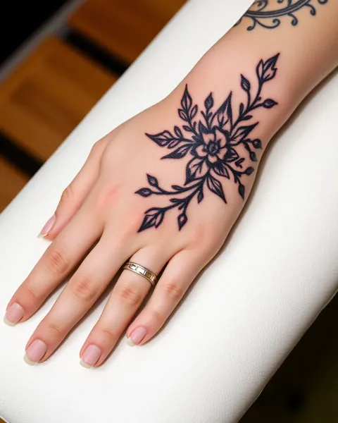 Ideas de tatuajes únicos para las manos de las mujeres solo