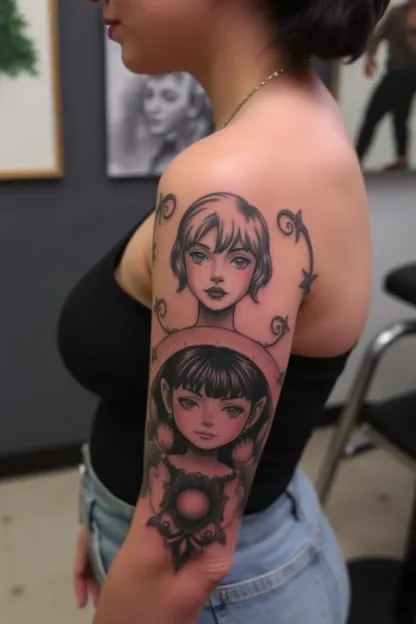 Ideas y Inspiración de Tatuajes en Brazo de Niña