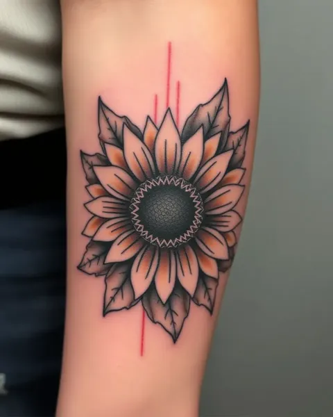 Ideas únicas de tatuajes de girasol para inspiración