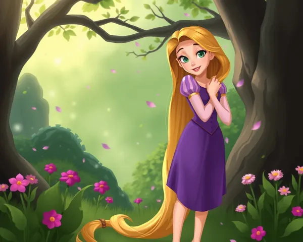 Identificación del tipo de archivo de imagen PNG de Rapunzel