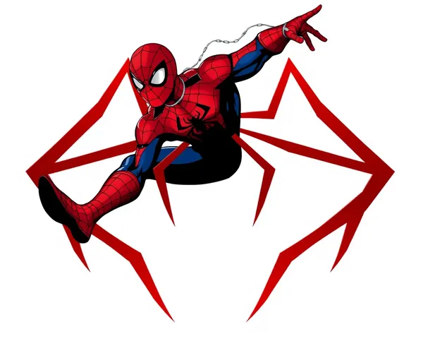 Identificada la imagen de logo de Spiderman en formato PNG