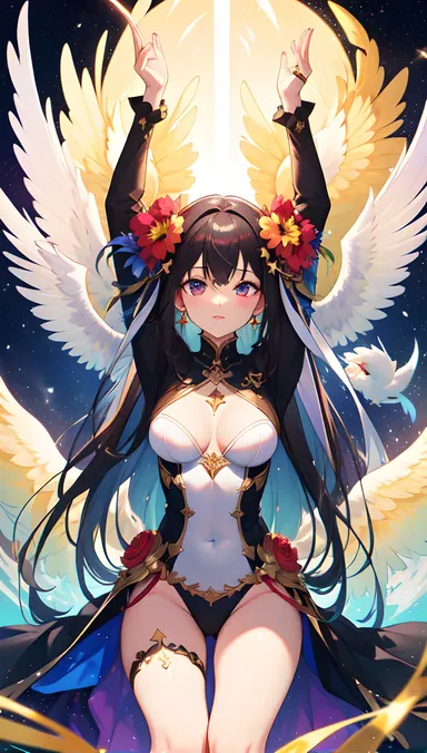 Ilusión celestial Hentai: Un mundo de fantasía