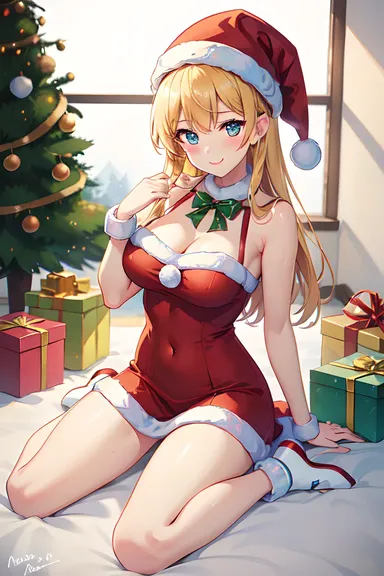 Ilustración de Anime de Navidad en Galería de Imágenes