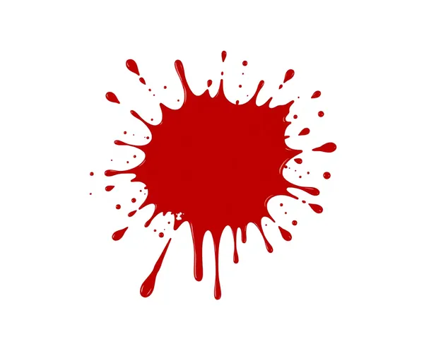 Ilustración gráfica de escena de accidente con sangre: PNG de Blood Splat