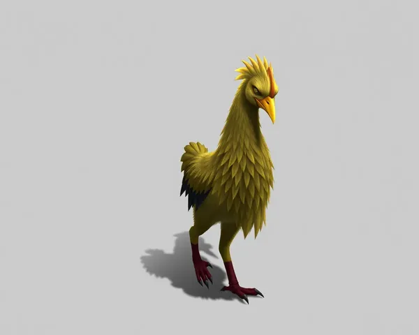 Imagen PNG de Alimentación de Chocobo FFXIV