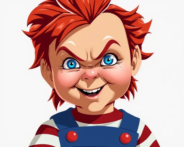 Imagen PNG de Chucky, el muñeco asesino con un cerebro propio