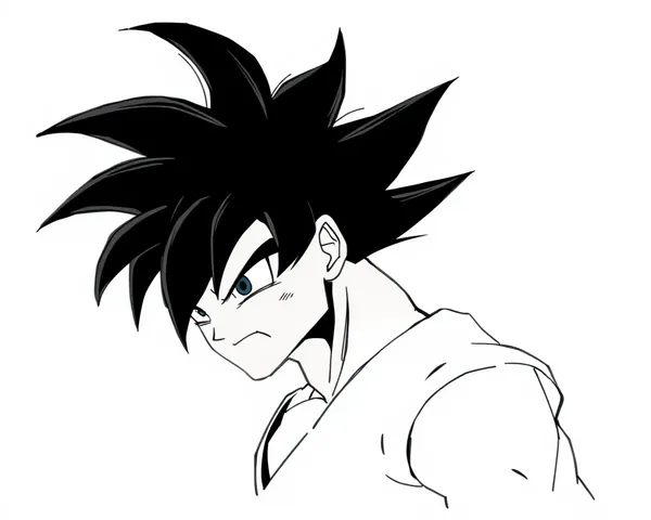 Imagen PNG de Goku Black para perfil de redes sociales