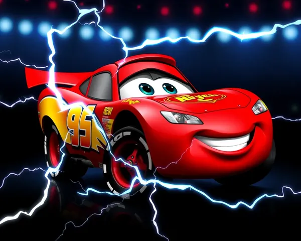 Imagen PNG de reloj de Lightning McQueen para descargar