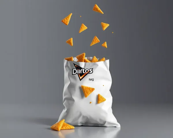 Imagen PNG del envoltorio de Doritos abierto