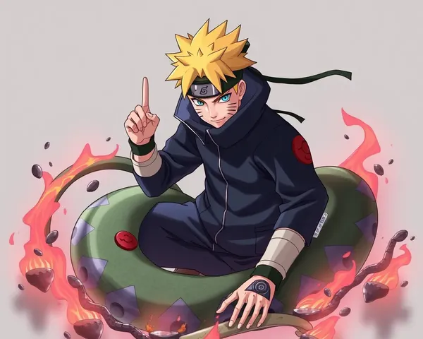 Imagen Png de invocación de serpiente Naruto encontrada