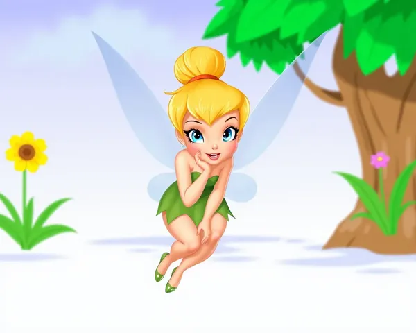 Imagen de Archivo de Tinkerbell con Formato de Extensión PNG