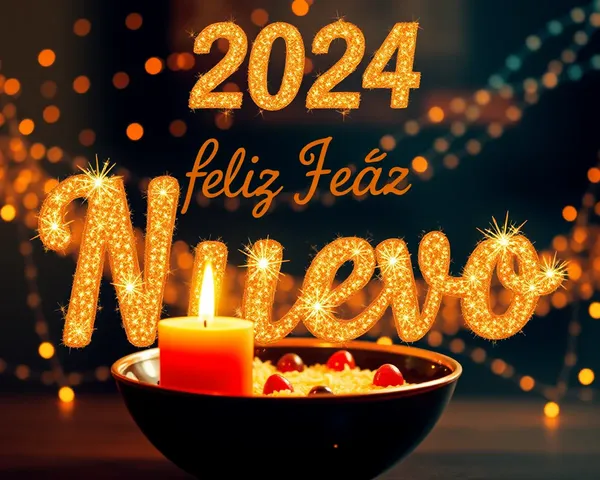 Imagen de Año Nuevo Feliz 2024 PNG descarga