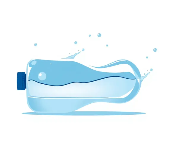 Imagen de Botella de Agua en formato PNG Identificada