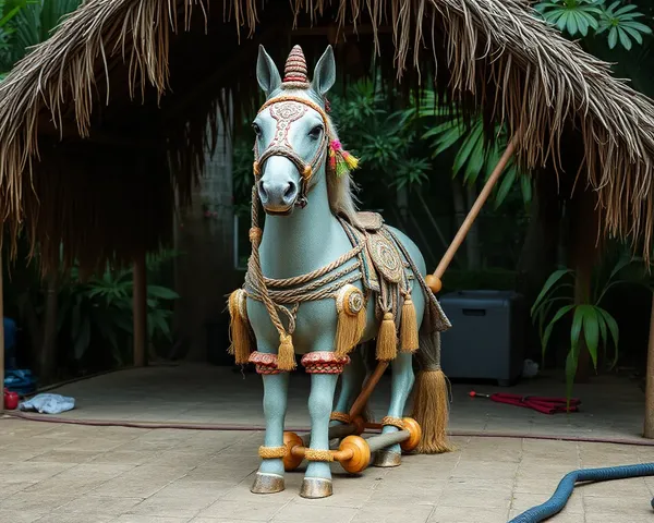 Imagen de Caballito de Totora identificada en formato PNG