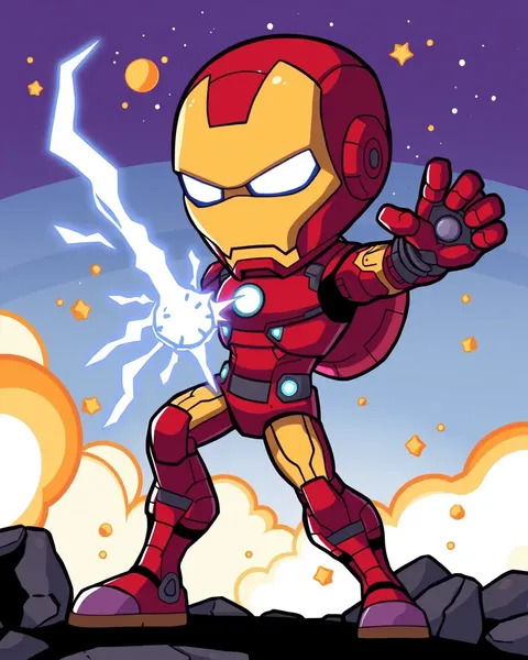 Imagen de Cartón de Iron Man: Imagen de Cartón de Iron Man