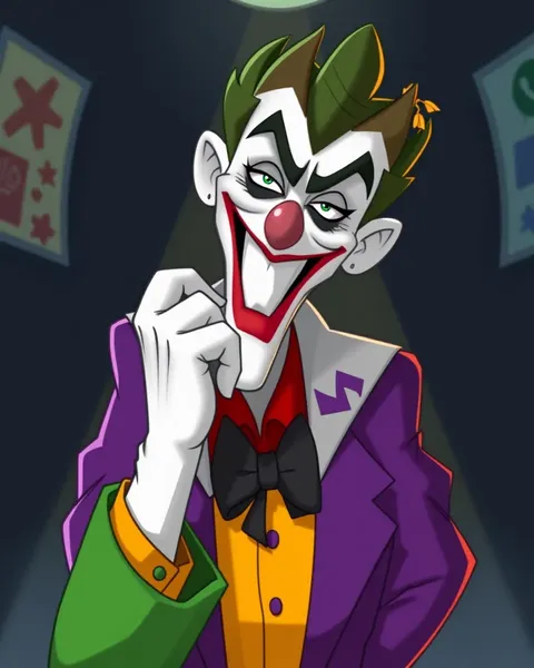 Imagen de Cartón del Joker: Portafolio de Imágenes de Cartón del Joker