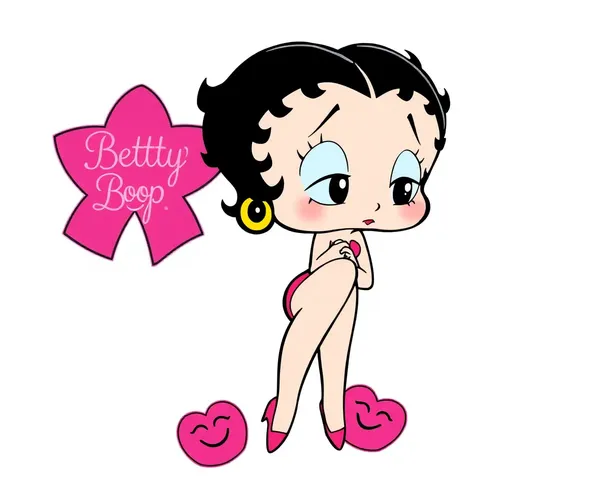 Imagen de Carácter de Betty Boop en Png