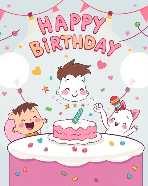 Imagen de Cumpleaños Feliz de Cartoon