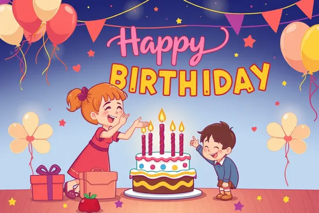 Imagen de Cumpleaños de Cartoon Deseos de Felicidad