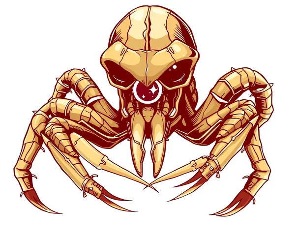 Imagen de Facehugger en formato PNG Transparente Descarga Gratuita